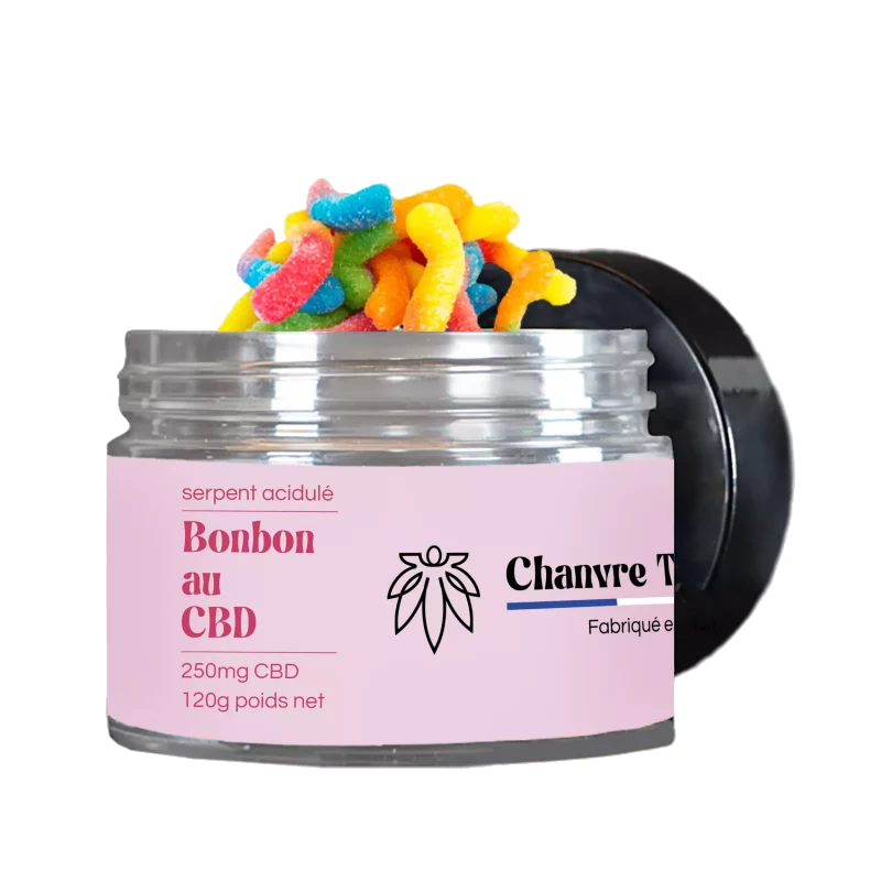 Bonbons serpent au CBD-Comestibles-Weed Crush